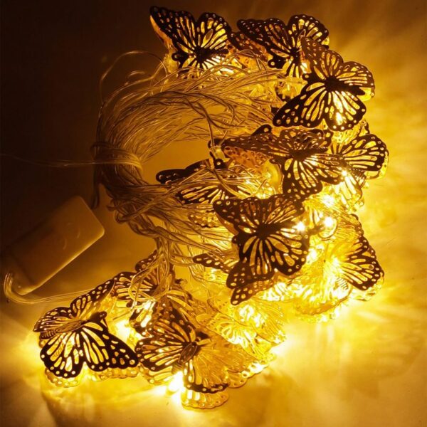 20 LED Fancy Butterfly Fairy String Lights for Decoration