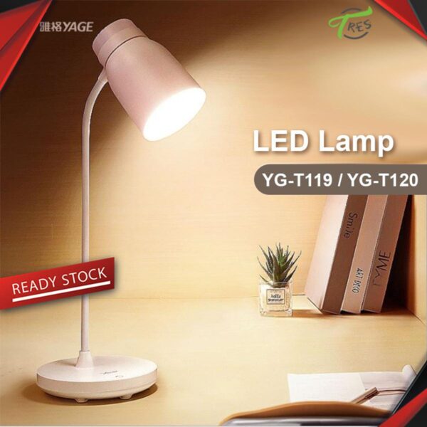 YAGE Table Lamp | Best Touch-Control, Eye Comfort | Rechargeable Lamp | Best Reading Lamp YG-T119C