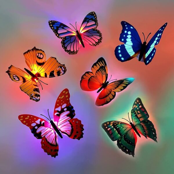 3D Butterfly LED Night Light -6pics6pics