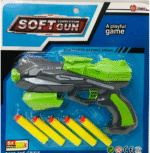 Soft Bullet Gun Toy for Kids