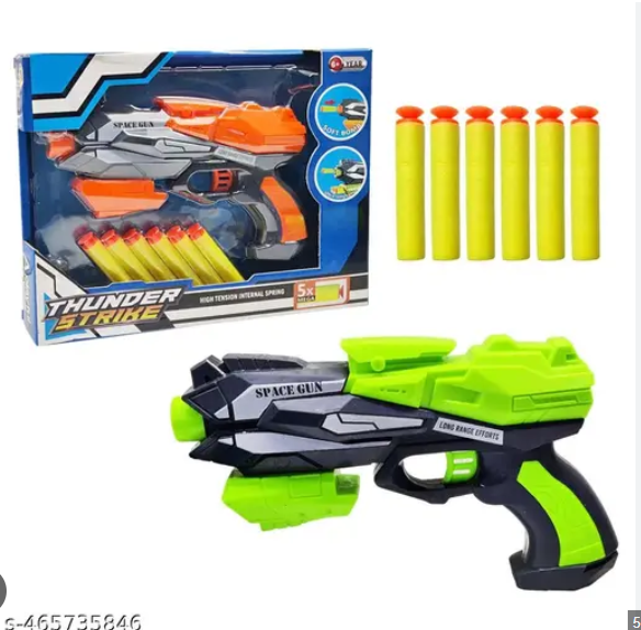 Soft Bullet Gun Toy for Kids