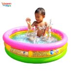 Baby Bath Tub and Swimming Pool 34x10 inch Multicolor