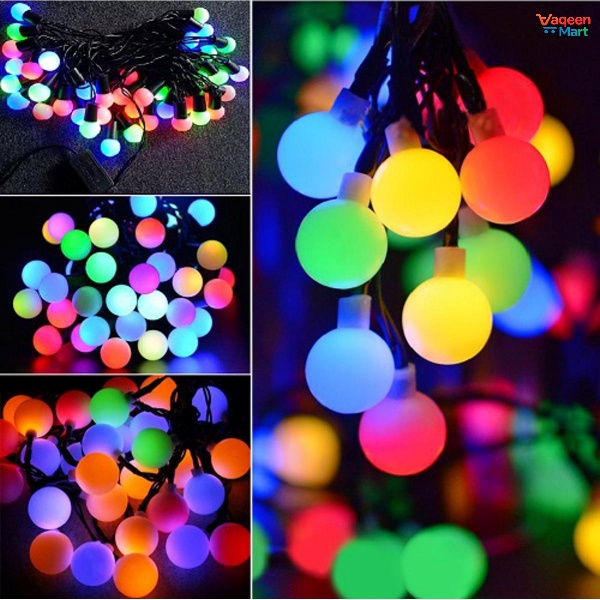 LED color changing 28-ball fairy string lights for party and home decoration