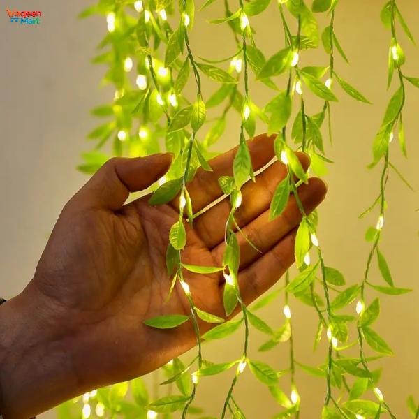 Battery operated vine leaf fairy string light – home, wedding & party decoration