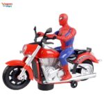 Spiderman Bike Toy for Kids with Lights and Music