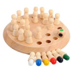 Wooden Memory Chess Game for Kids Educational Toy