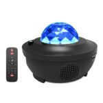 Galaxy Star Projector Night Light Lamp with Bluetooth Speaker, Colorful LED for Bedroom, Kids, Party and Gift