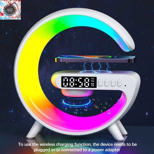 G Speaker Lamp G63 4-in-1 Bluetooth Speaker with RGB Light and Alarm