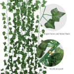 Artificial ivy leaves hanging garland for room garden office wedding decoration