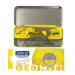 Doms yellow mathematical drawing instruments geometry box