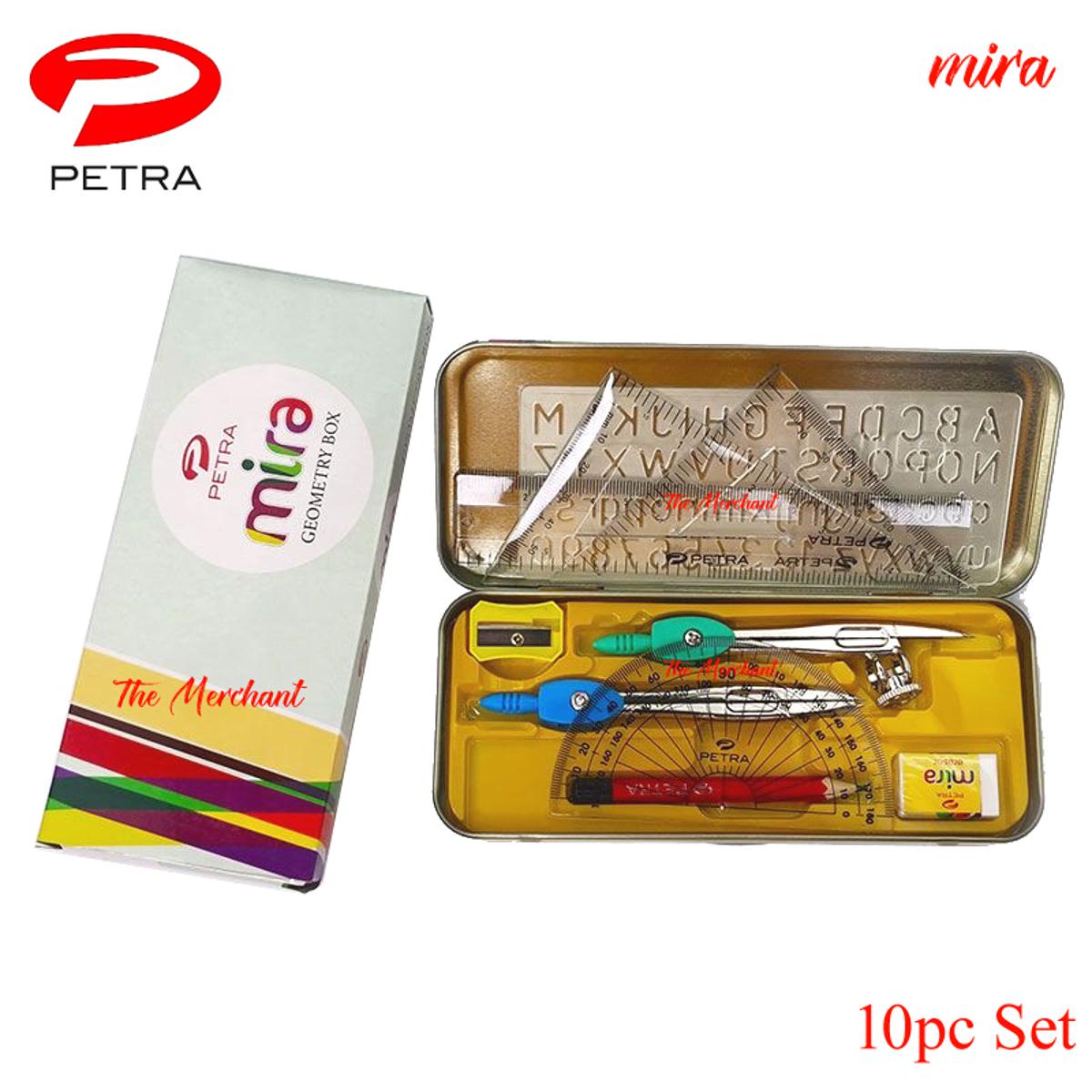 petra mira geometry box Petra Mira geometry box for school students