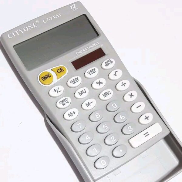 Cityone 740LI 12-digit dual power calculator