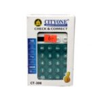 Cityone CT 308 calculator side angle