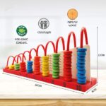 Wooden Calculation Shelf Abacus Educational Toy